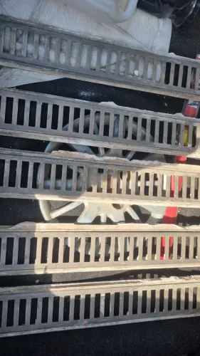Grelha para escoamento de agua