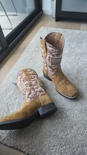 Bota Texana Ariat modelo Sport Patriot Western Boot tamanho 41