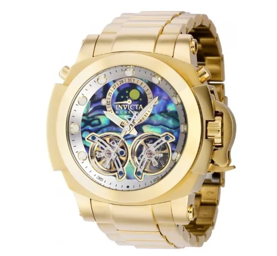 Relogio Masculino Invicta Coalition forces duplo automatico mostrador de madrepérola