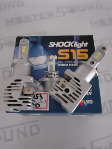 Ultra Led. S15. H-3. Schocklight. Garantia. Nova. Instalada.