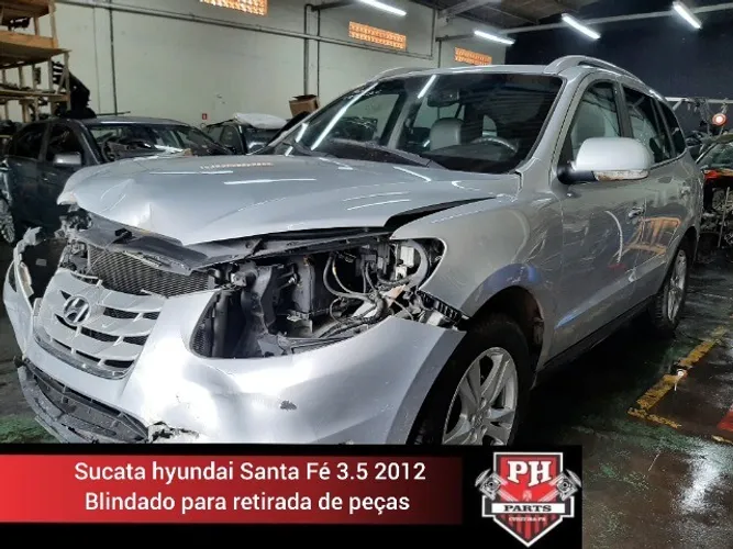 Sucata Hyundai Santa Fe 3.5 2010 para retirada de peças