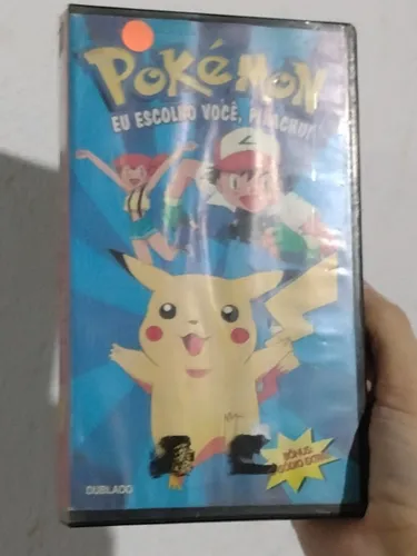 fita vhs de vídeo pokémon