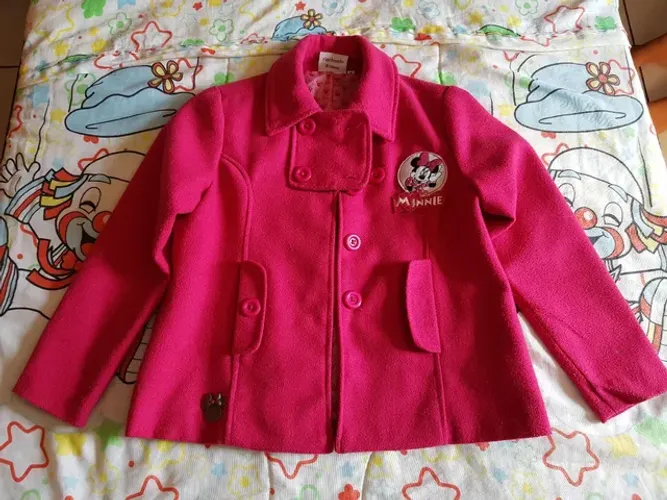 Casaco Disney Minie Infantil Menina Impecável.