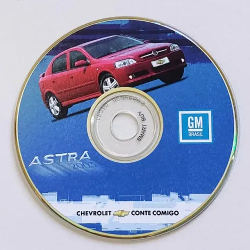 Chevrolet Astra 2003, Astra GSI - CD-ROM de press kit - material de imprensa