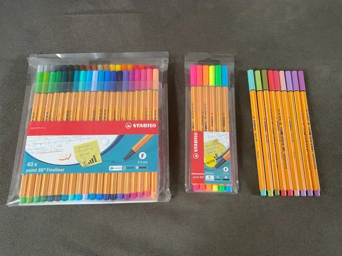 Canetas Stabilo Point 88