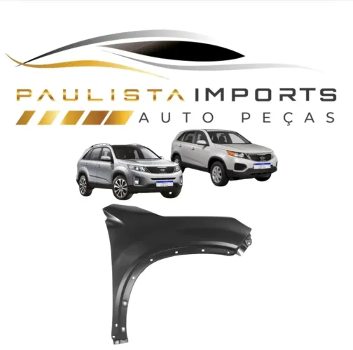 Paralama Sorento 2010 2011 2012 2013 2014 ( Novo )