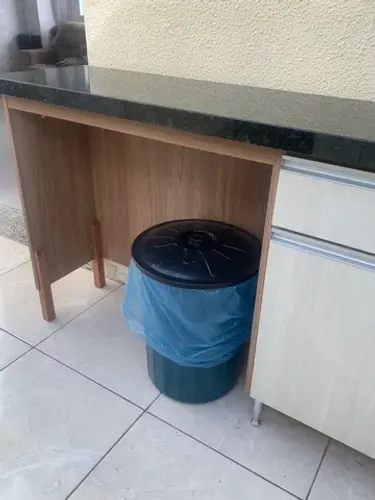 Armário balcão tipo ilha COM GRANITO