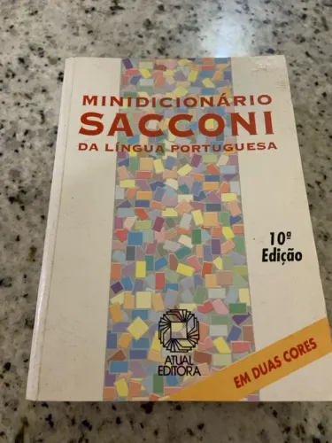 Mini Dicionário Sacconi 10 a Edição 