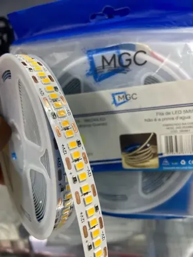 Fita led 240led Por metro 3528 3000K Decoração /casa.