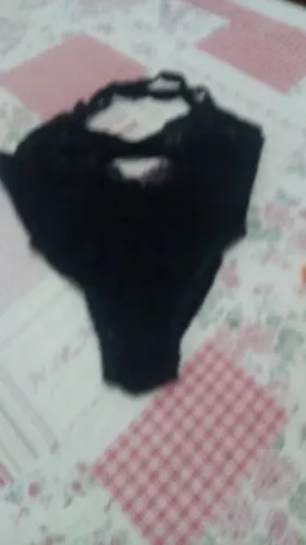 Body de renda preta tamanho P lindíssimo novo nunca usado