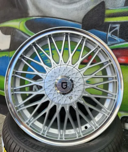 Jogo de rodas Cubanita GISA Ballina aro 17x7,5 - 5x100 - NOVAS