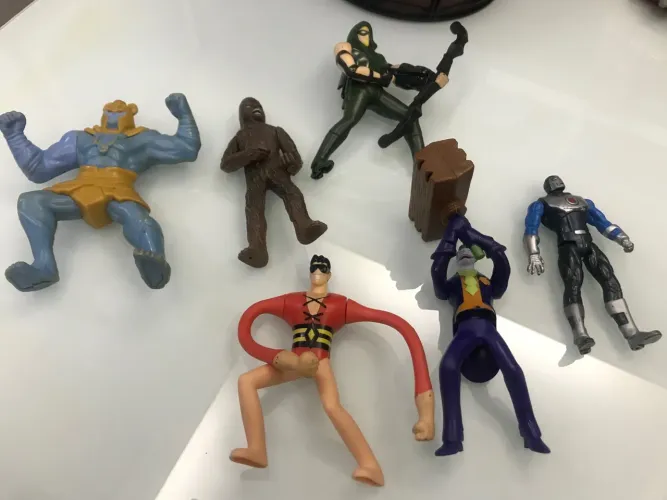Bonecos de ação DC Comics - Diversos personagens