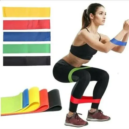 Kit Mini Bands Faixas Elásticas Circulares 5 Unidades