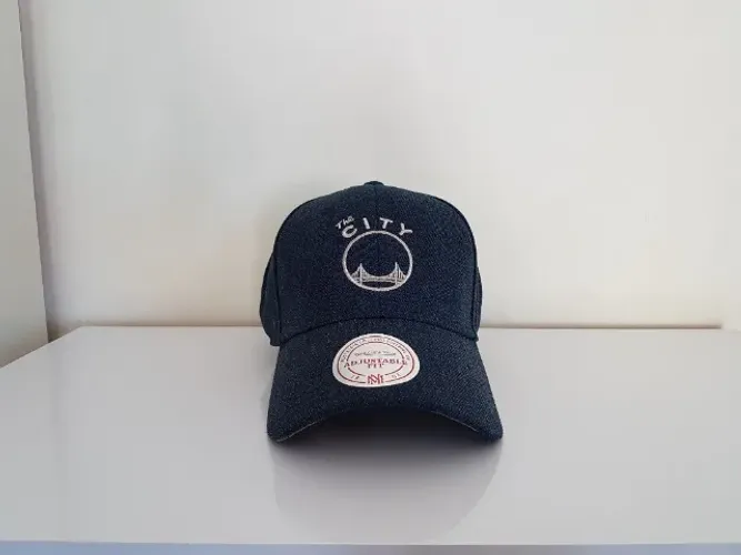 Boné Mitchell & Ness Aba Curva NBA Golden State Warriors Original