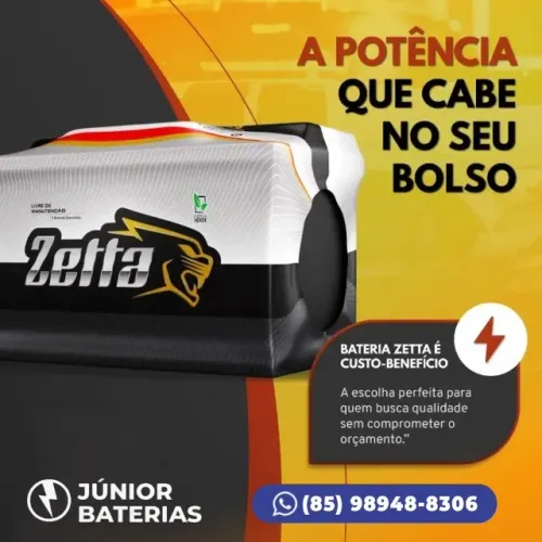 Bateria zetta 70 amperes s10