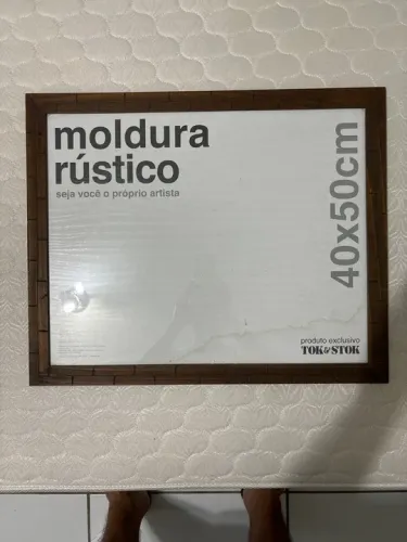 Moldura rústica