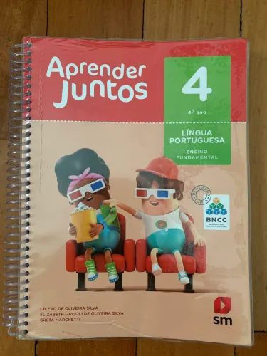 Livro Aprender Juntos 4 Língua Portuguesa 
