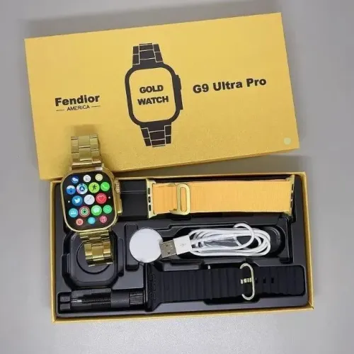 Smartwatch Ultra Gold G9 | Garantia | Pronta Entrega