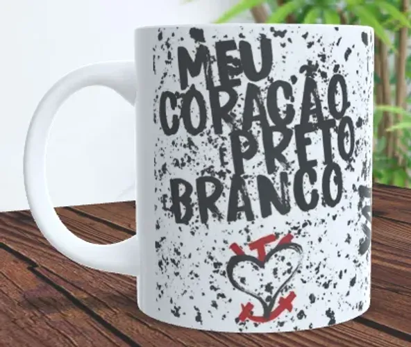 Caneca Ceramica Corinthians 325ml
