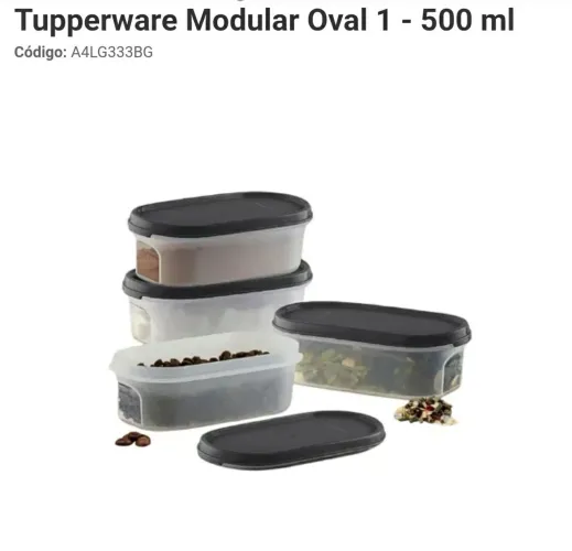 Tupperware Modular Oval 1 - 500 ml