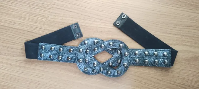 Cinto de cintura em couro - Tam único