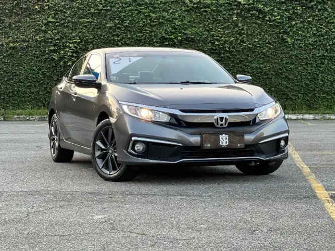 Honda Civic Sedan EX 2.0 Flex 16V  2021 Com Todas Revisões na Concessionária 
