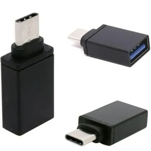 Adaptador USB-C para USB 3.0 - (Honestidade e Qualidade Distribuidora JK Eletrônicos)
