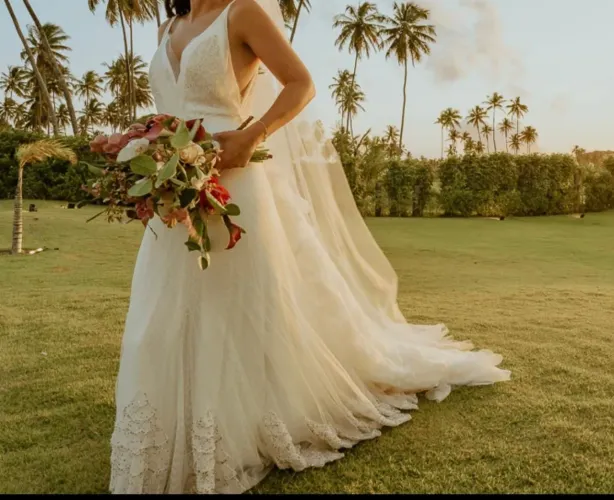 Vestido de Noiva Emanuelli Junqueira