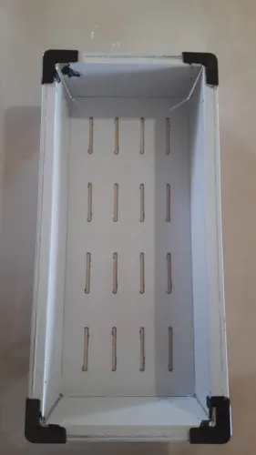 Cesto Escorredor Inox para pia de cozinha