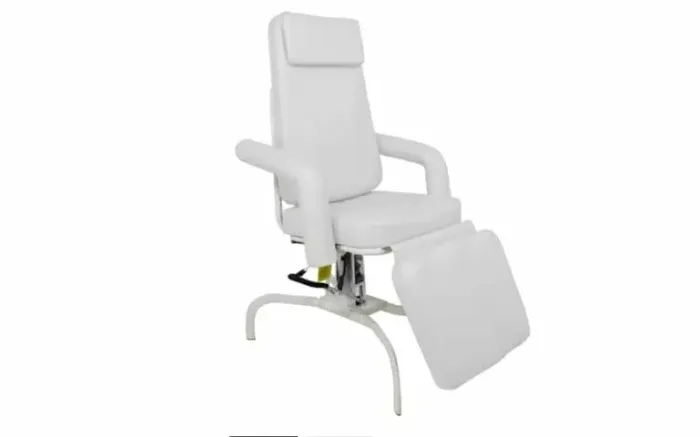 Maca Hidraulica Branca de Couro para Estetica 