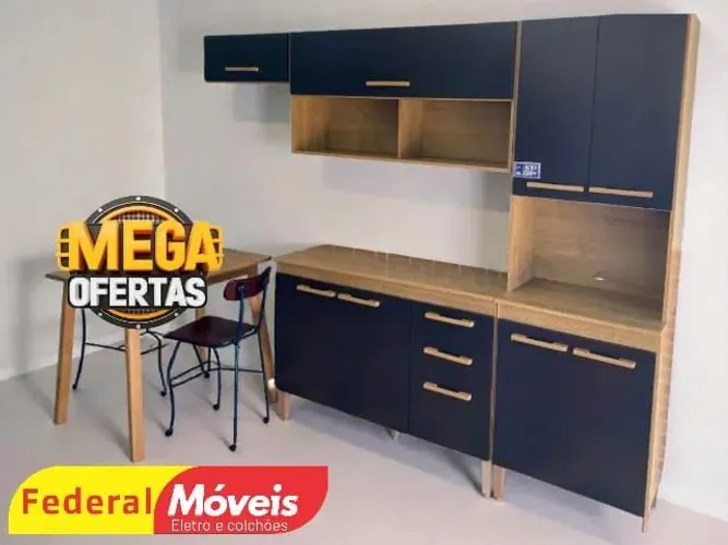 Armário de Cozinha 8 portas super promoção
