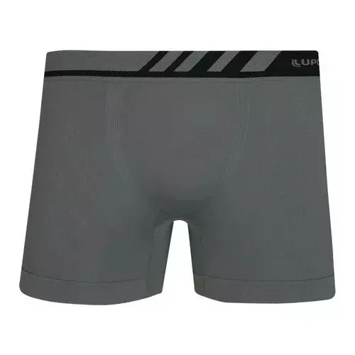 Cueca Boxer Lupo Microfibra Cor: Chumbo Tam: G Ref 671-002