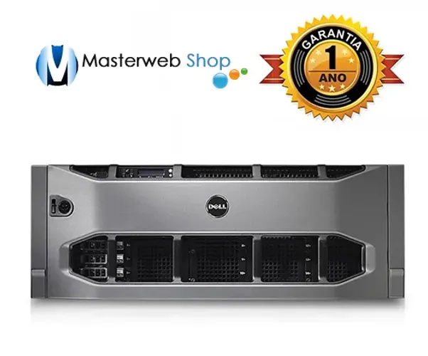 Servidor Dell R910 - 4x Deca - 512GB - 2.7TB de HD SAS