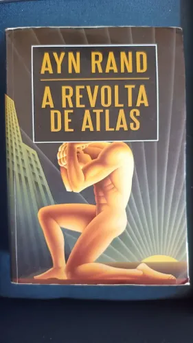 Livro A revolta de Atlas. Usados. Entrego.