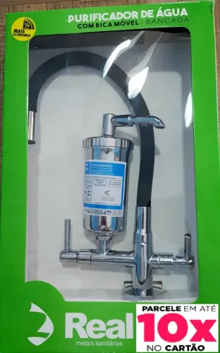 Torneira Flexível de Bancada ou Parede com Filtro. Cod:044