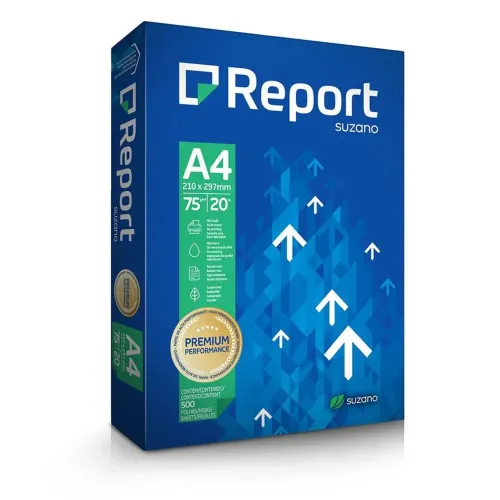 Papel A4 Report 75g - 500 Folhas.