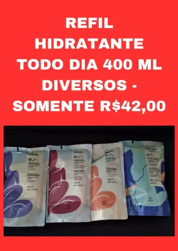 Refil hidratante Todo dia
