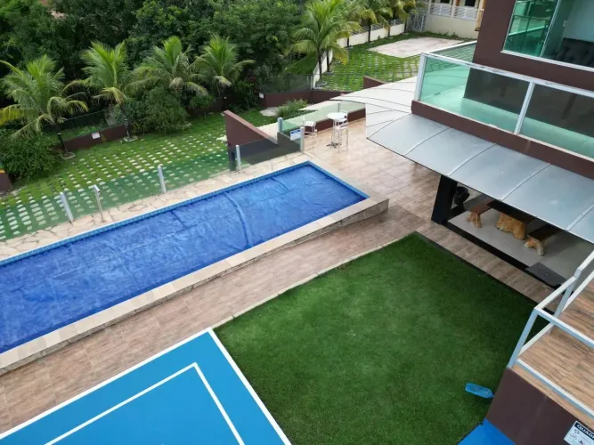 Chácara no Corumbá 4 com Triplex Alto Padrão à Venda em Condomínio Fechado