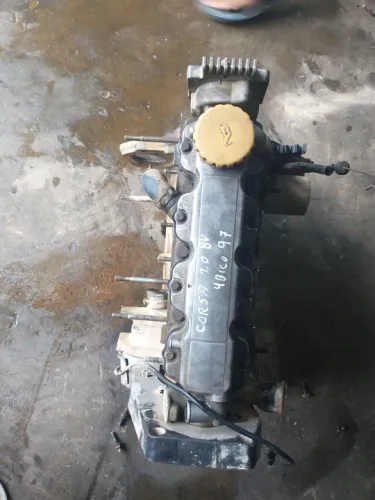 Motor parcial gm/Corsa 1.0 8v 97 4 bico 3 meses garantia c/nota baixado 