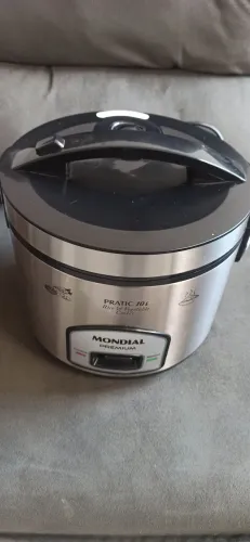 Panela Elétrica de Arroz e Vegetais Mondial Pratic 10L