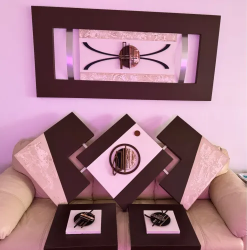 Kit de quadros decorativos para sala
