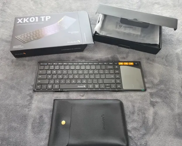 Teclado Portátil Wireless para Windows, IOS, MacOS e Android - ProtoArc XK01 TP