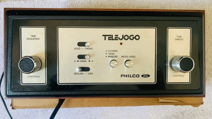 Raridade Console Telejogo Philco, Tele Jogo Videogame.