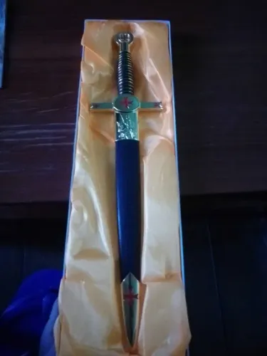 Adaga Templária em aço inox 