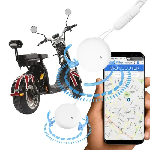 Mini Tag Localizador Rastreador Bicicleta Elétrica Compativel Com Celular Android e Ios