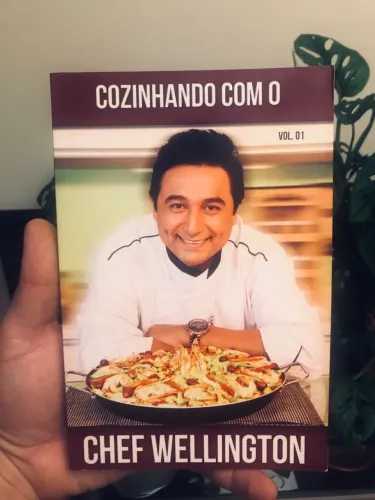 Livro Cozinhando com o Chef Wellington - Vol. 01