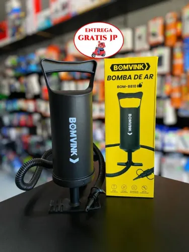 BOMBA DE AR MANUAL PARA INFLÁVEIS BOMVINK