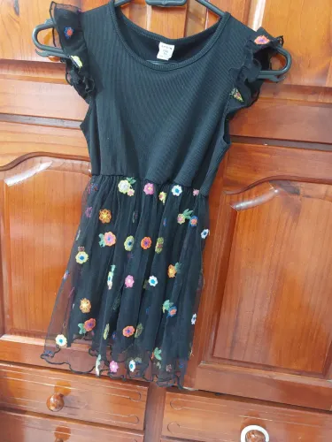 Vestido Preto Infantil - 5 anos