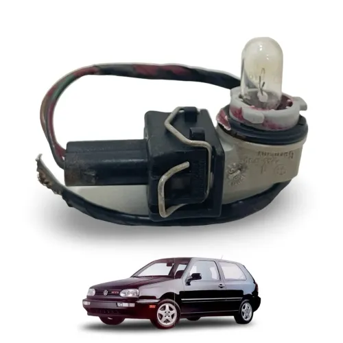 Soquete lâmpada side marker Golf mk3 original Hella