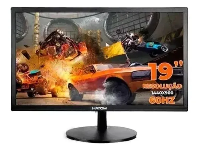 Monitor Led 19 Polegadas Com HDMi - NOVO